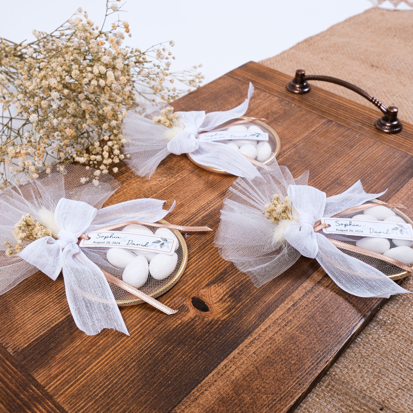 Kişiye Özel Nikah Şekeri, Badem Şekeri Düğün Hediyesi, Kına Hediyeleri, Nikah Hediyeleri