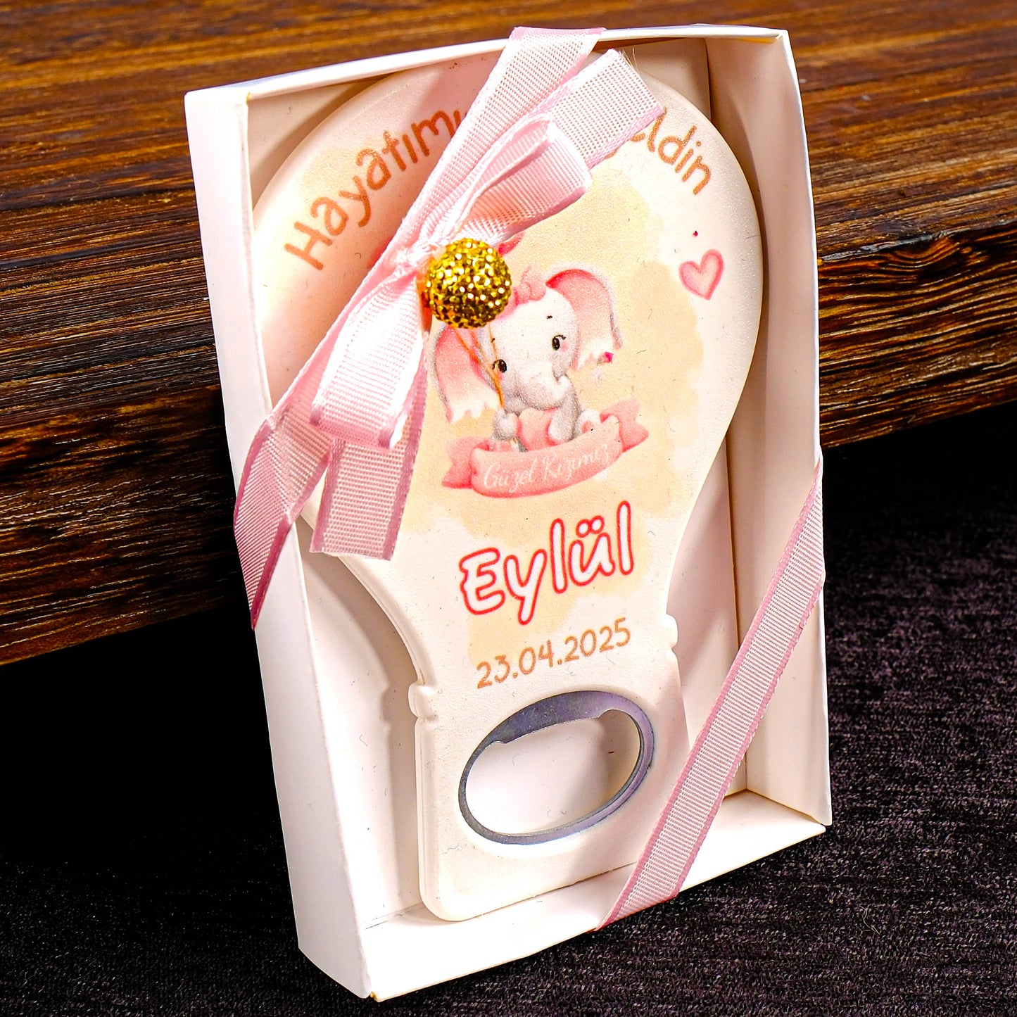Kişiselleştirilmiş Baby Shower Açacak Magnet, Mevlit Bebek Buzdolabı Magneti, Kişiye Özel Bebek Şekeri Hediyeleri