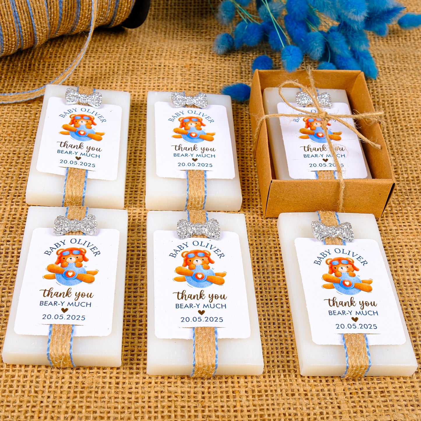 Kişiye Özel Hediyelik Kokulu Sabun Baby Shower Hediyeleri, Bebek Mevlidi