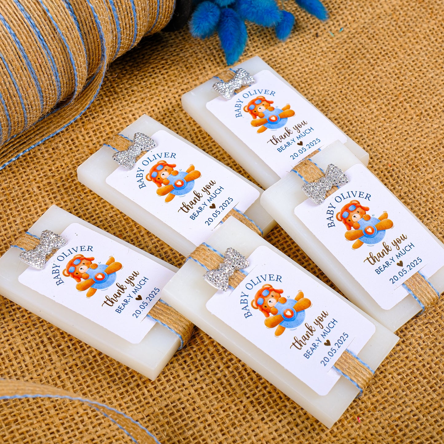 Kişiye Özel Hediyelik Kokulu Sabun Baby Shower Hediyeleri, Bebek Mevlidi
