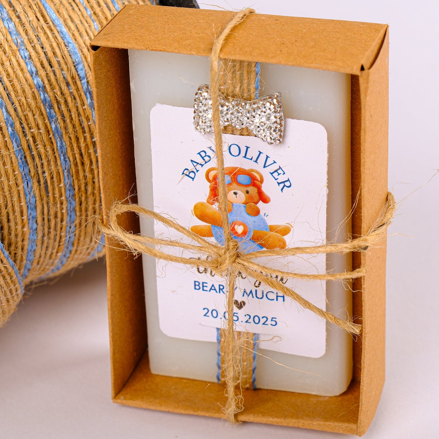 Kişiye Özel Hediyelik Kokulu Sabun Baby Shower Hediyeleri, Bebek Mevlidi