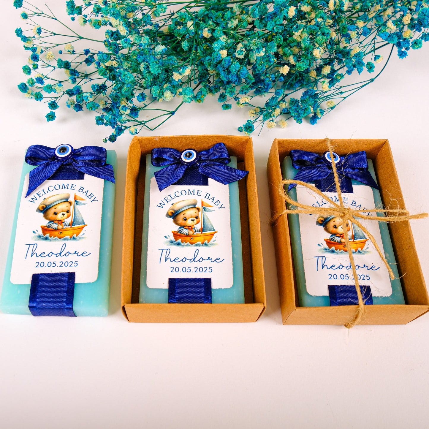 Kişiye Özel Hediyelik Kokulu Sabun Baby Shower Hediyeleri, Bebek Mevlidi, Sünnet