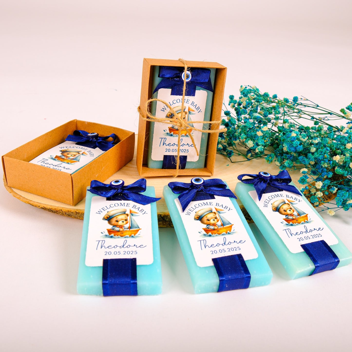 Kişiye Özel Hediyelik Kokulu Sabun Baby Shower Hediyeleri, Bebek Mevlidi, Sünnet