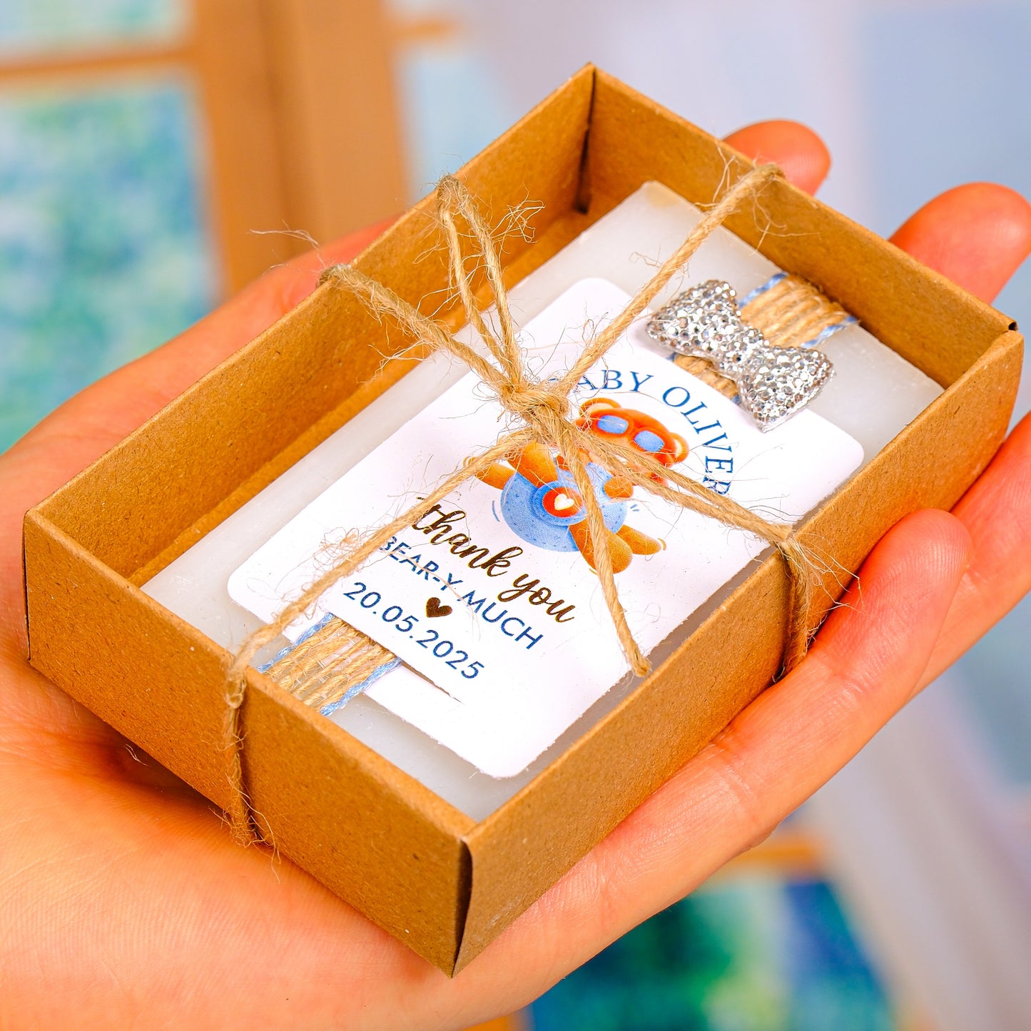 Kişiye Özel Hediyelik Kokulu Sabun Baby Shower Hediyeleri, Bebek Mevlidi