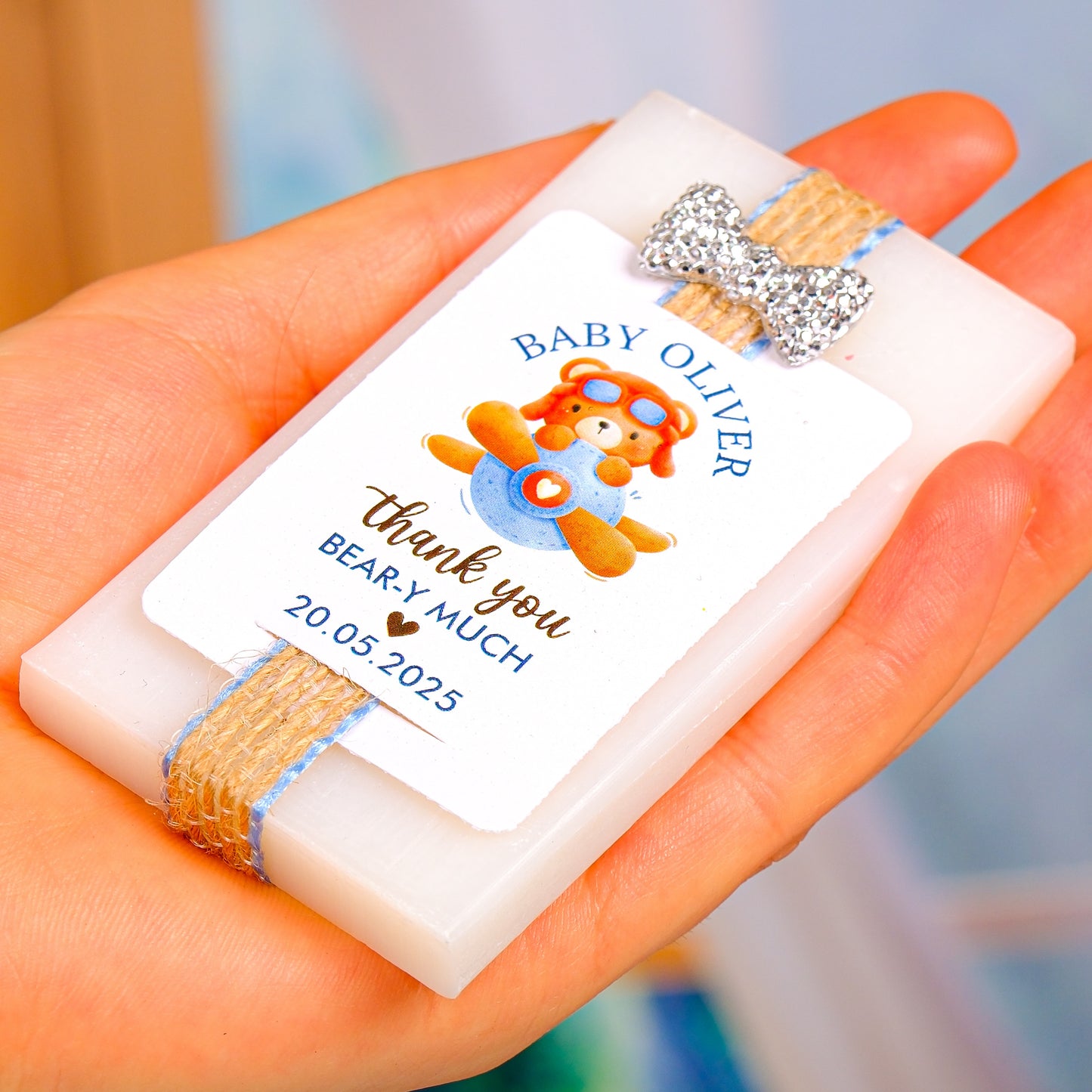 Kişiye Özel Hediyelik Kokulu Sabun Baby Shower Hediyeleri, Bebek Mevlidi