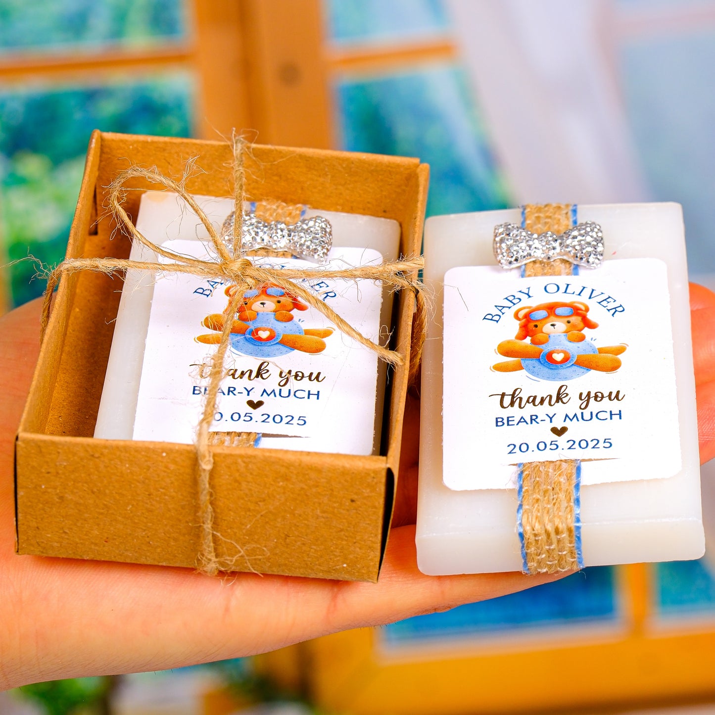 Kişiye Özel Hediyelik Kokulu Sabun Baby Shower Hediyeleri, Bebek Mevlidi