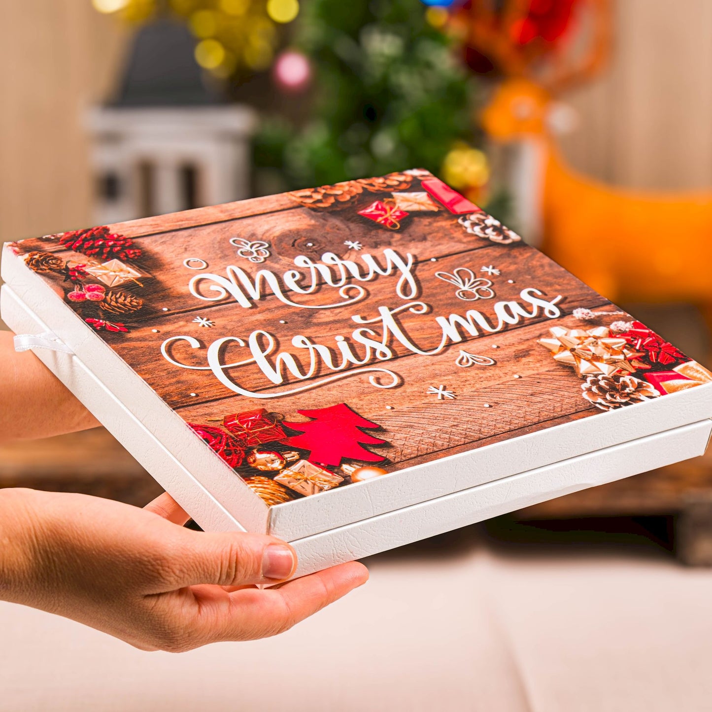 Kişiye Özel Yılbaşı Çikolata Kutusu, Yılbaşı İkramlık, Yeni Yıl Kutlaması