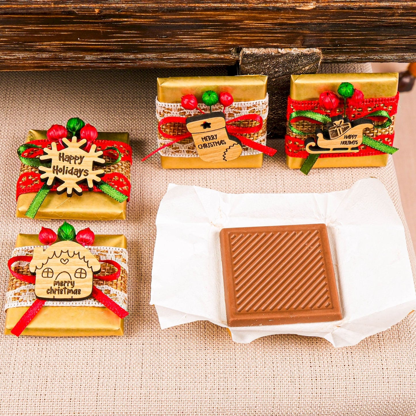 Kişiye Özel Yılbaşı Çikolata Kutusu, Yılbaşı İkramlık, Yeni Yıl Kutlaması