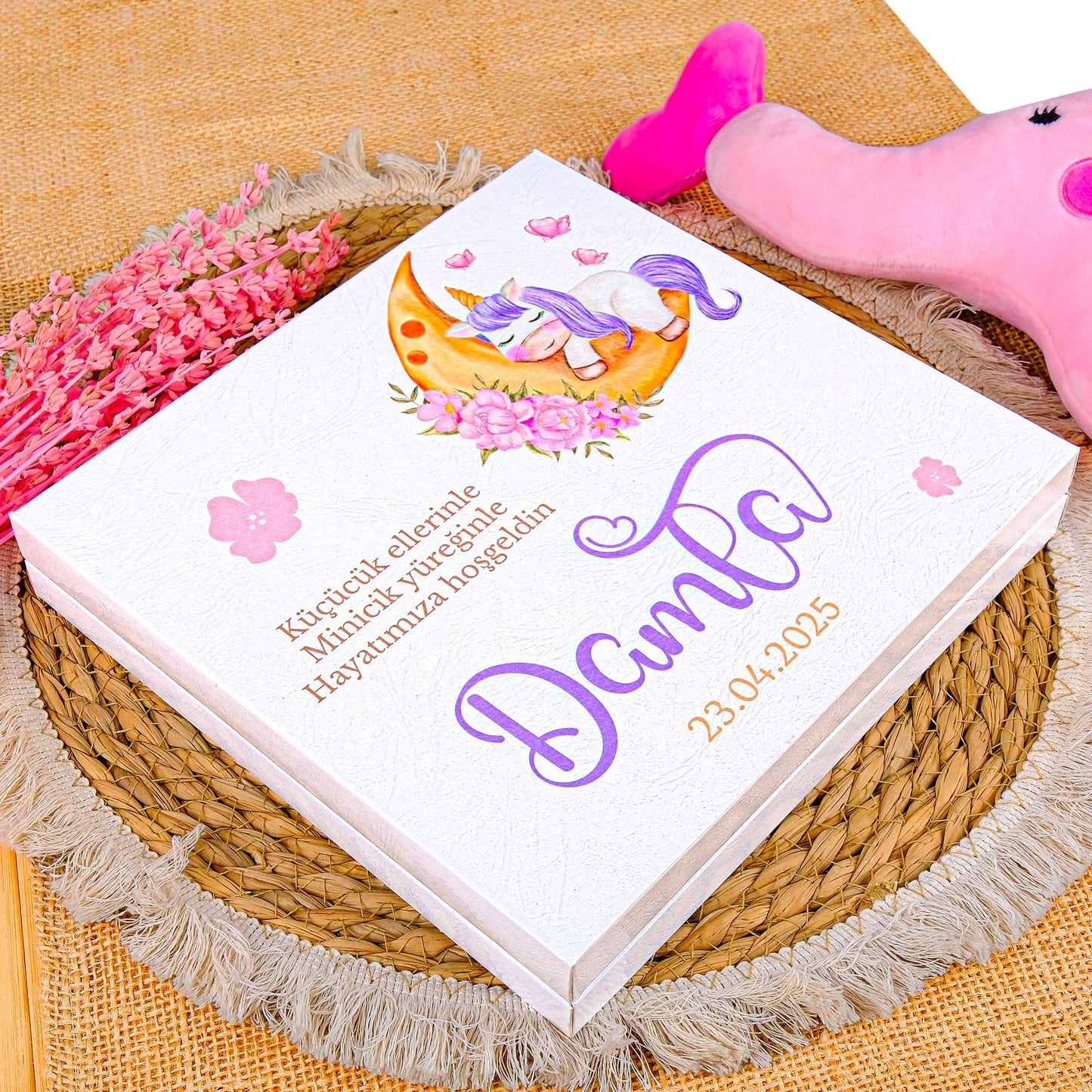 Kişiye Özel Baby Shower Çikolata Kutusu, Cinsiyet Partisi, Doğum Günü Kutlaması