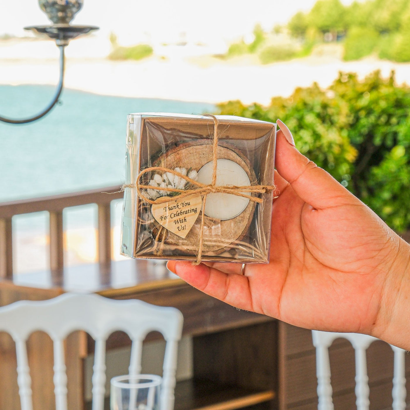 Kişiye Özel Ahşap Mumluk Düğün Hediyeleri, Nikah Hediyeleri, Nişan Hediyeleri
