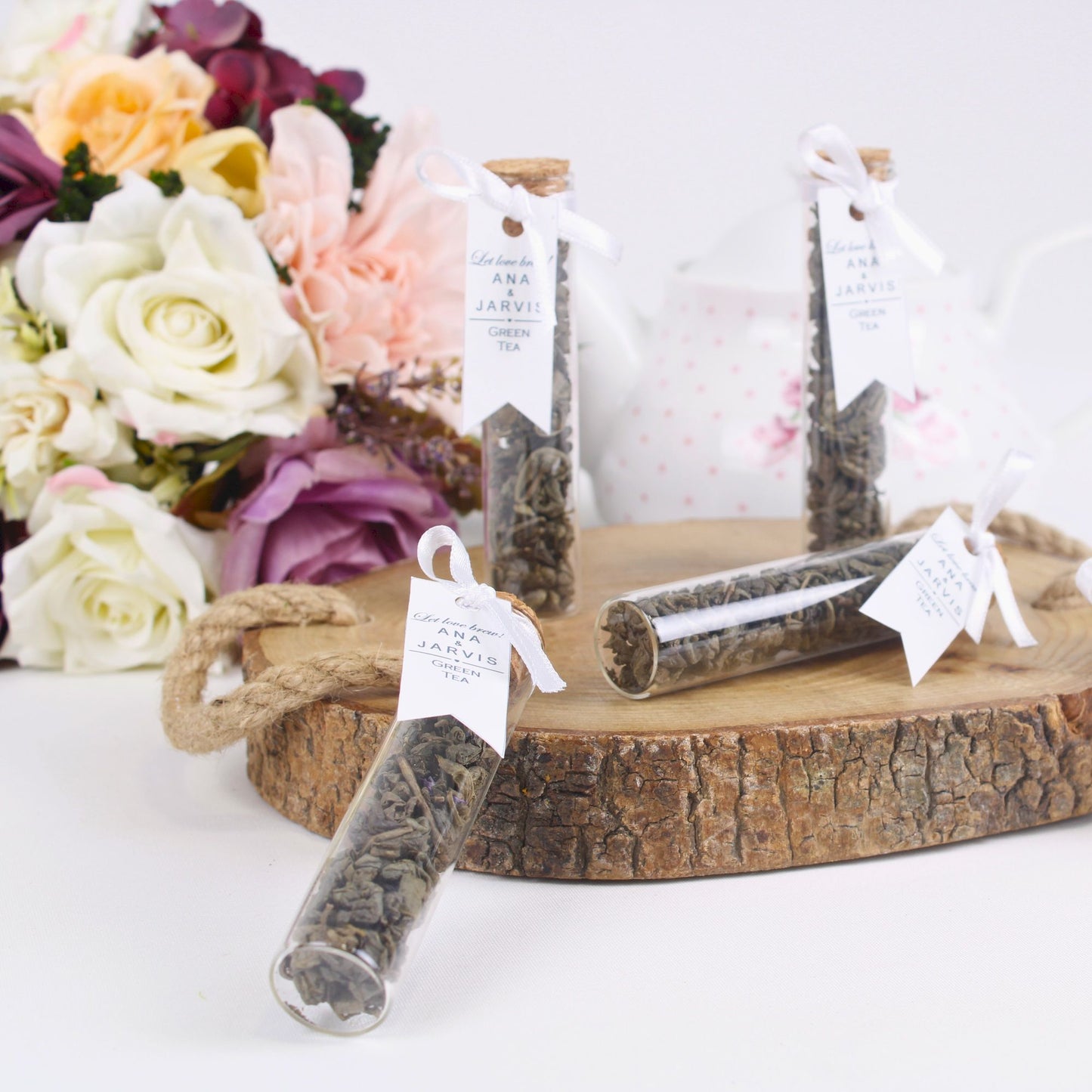 Kişiye Özel Hediyelik Bitki Çayı Düğün Hediyeleri, Nikah Hediyeleri, Nişan Hediyeleri