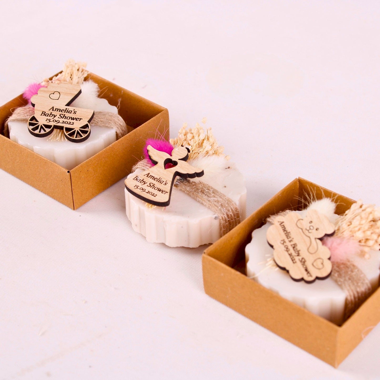 Kişiye Özel Hediyelik Kokulu Sabun Baby Shower Hediyeleri, Bebek Şekeri