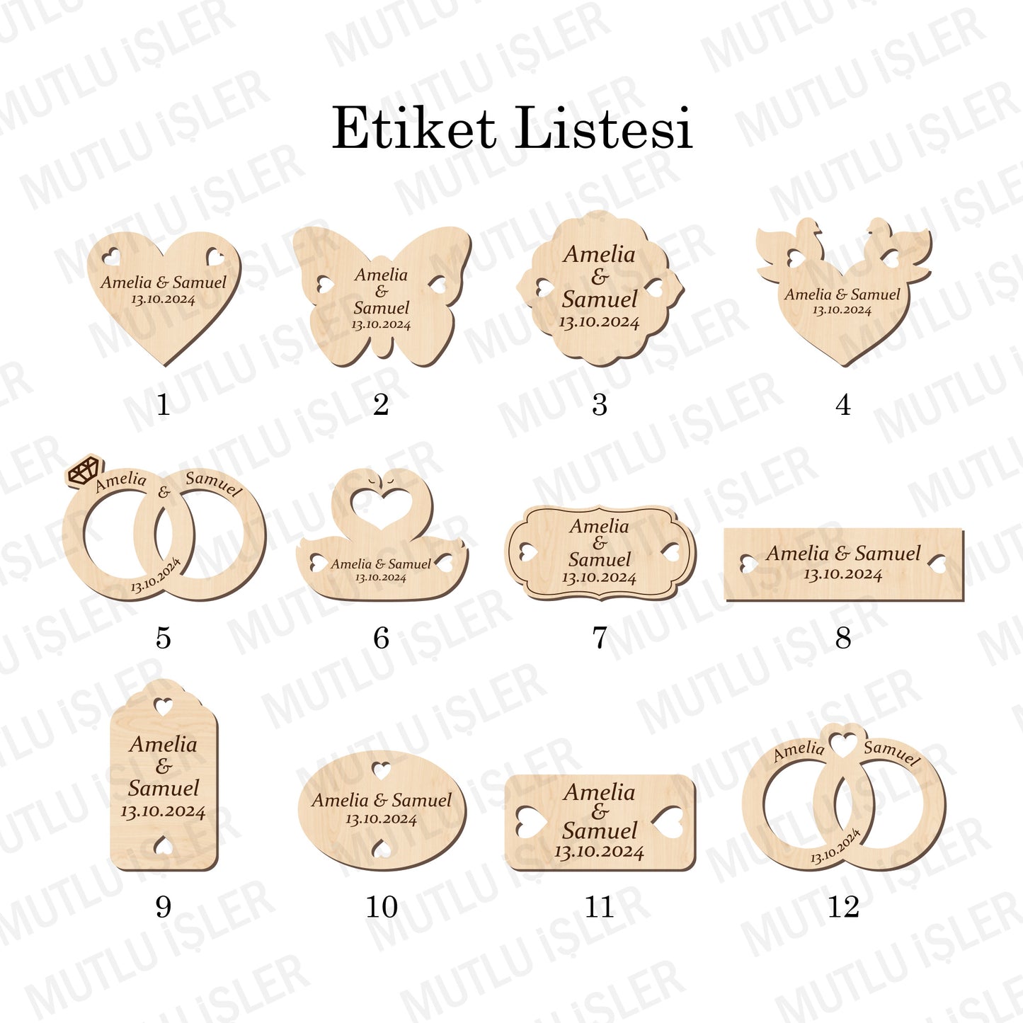 Kişiye Özel Hediyelik Bitki Çayı Düğün Hediyeleri, Nikah Hediyeleri, Nişan Hediyeleri