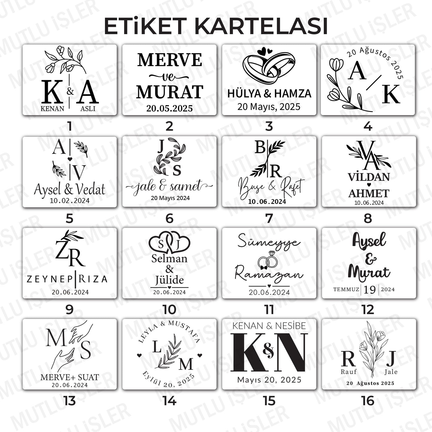 Kişiye Özel Mum Mika Kutu Düğün Hediyeleri, Kına Hediyeleri, Nikah Hediyeleri