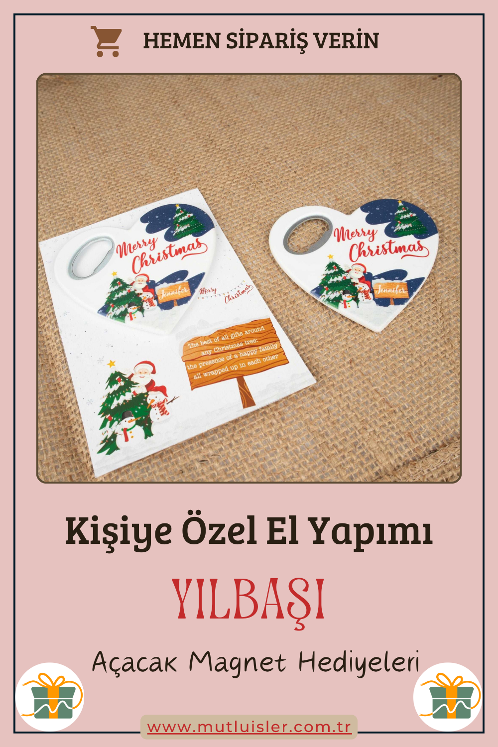 Kişiselleştirilmiş Yılbaşı Açacak Magnet, Estetik ve Fonksiyonel Hediyeler, Yılbaşı Magneti