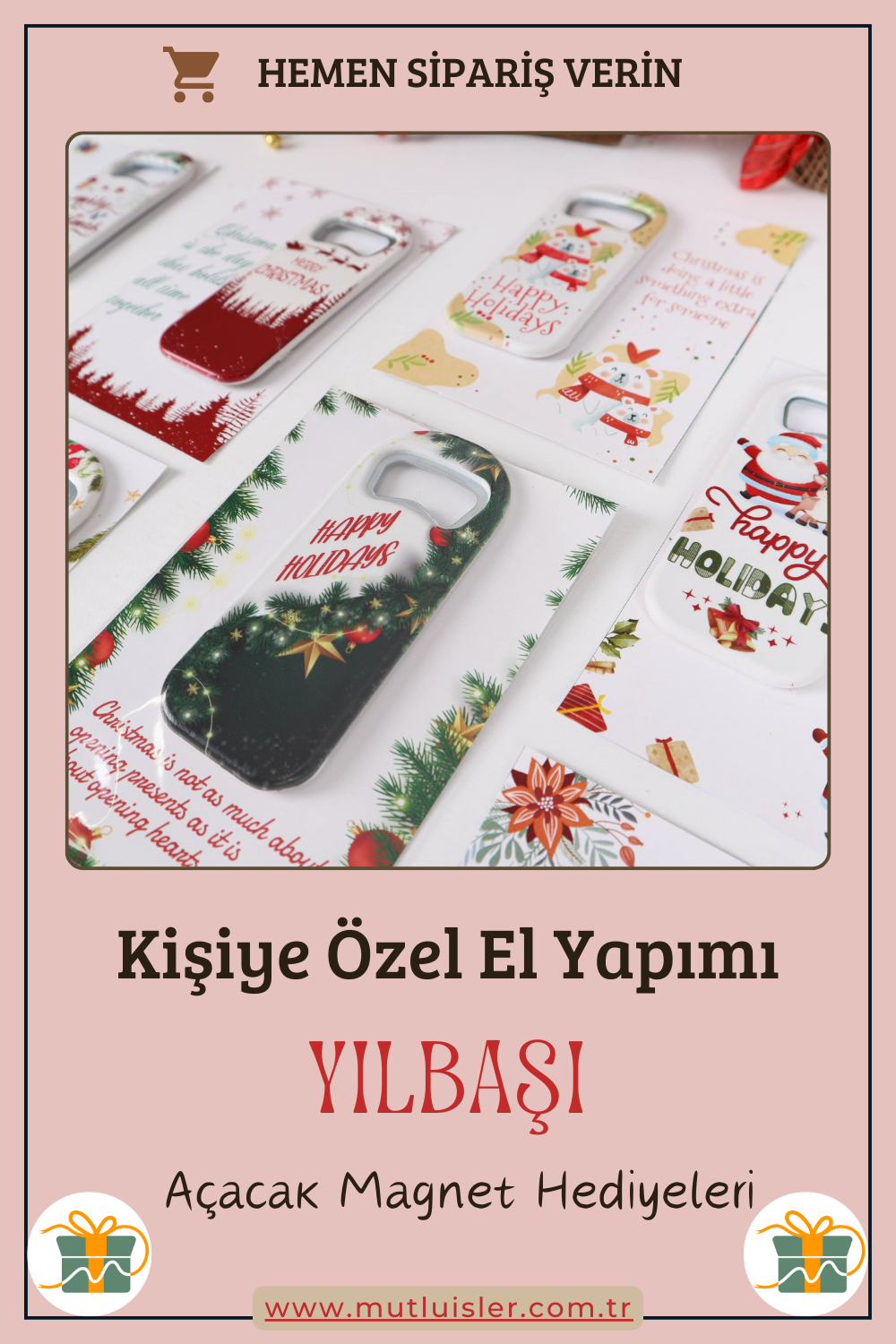 Kişiselleştirilmiş Yılbaşı Açacak Magnet, Estetik ve Fonksiyonel Hediyeler, Yılbaşı Magneti