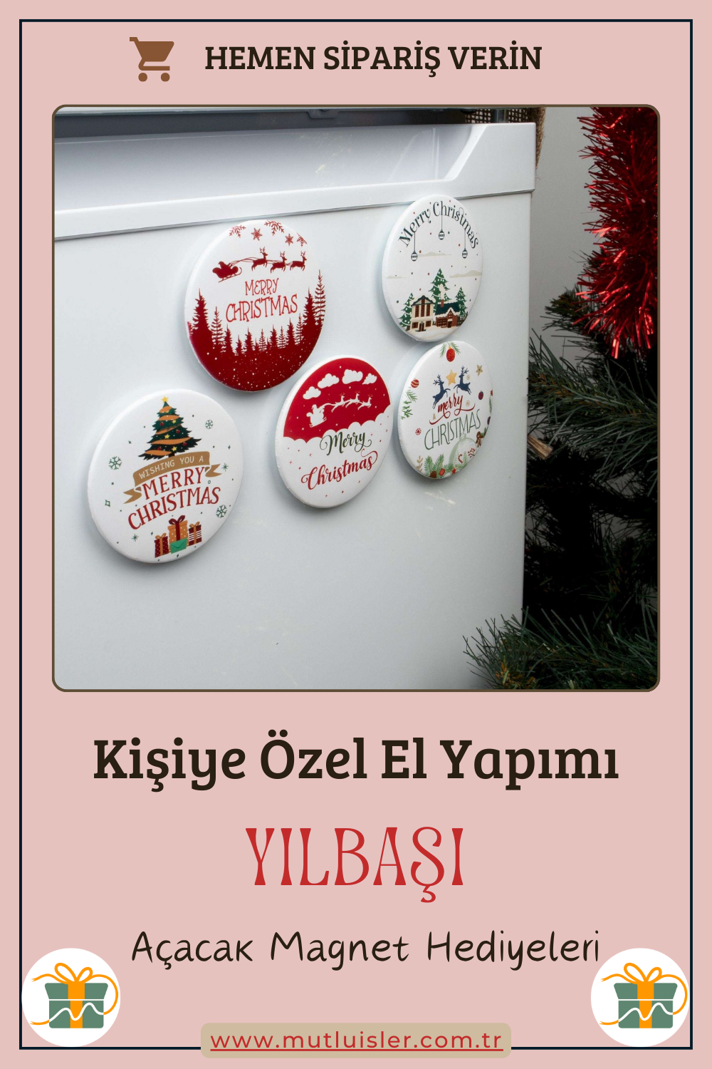 Kişiselleştirilmiş Yılbaşı Açacak Magnet, Estetik ve Fonksiyonel Hediyeler, Yılbaşı Magneti