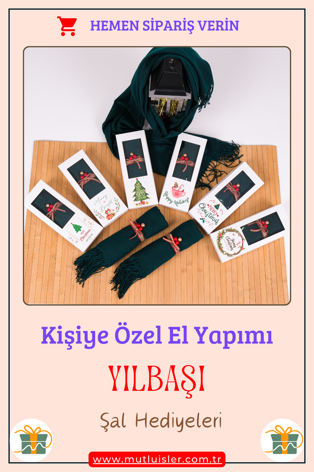 Yılbaşı Temalı Şal, Kişiye Özel Yılbaşı Hediyesi Fikirleri, Yılbaşı Şalı, Yeni Yıl Hediyesi