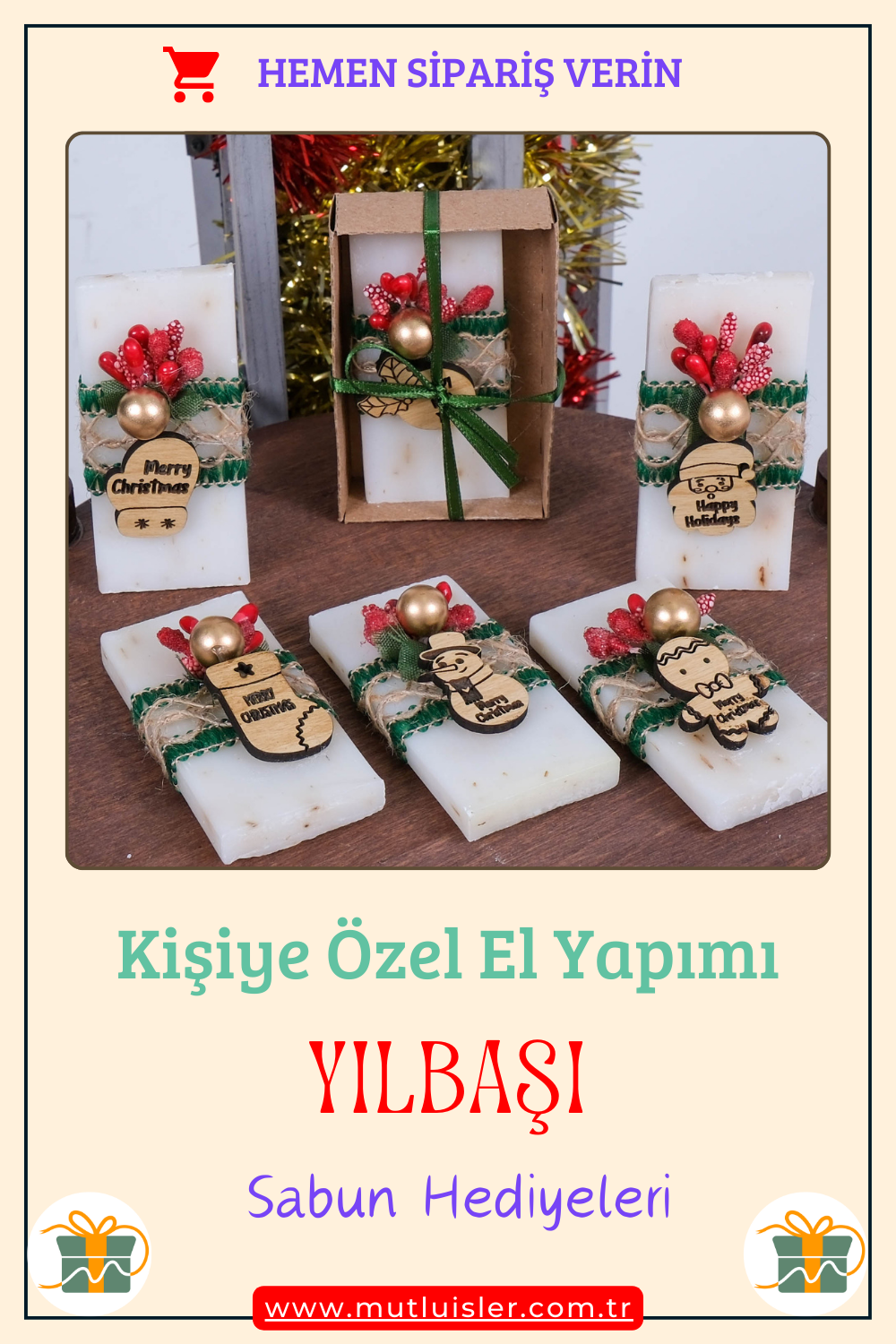 Kişiye Özel Kokulu Sabun Yılbaşı Hediyesi, Yeni Yıl Hediyesi, Farklı Yılbaşı Hediyeleri