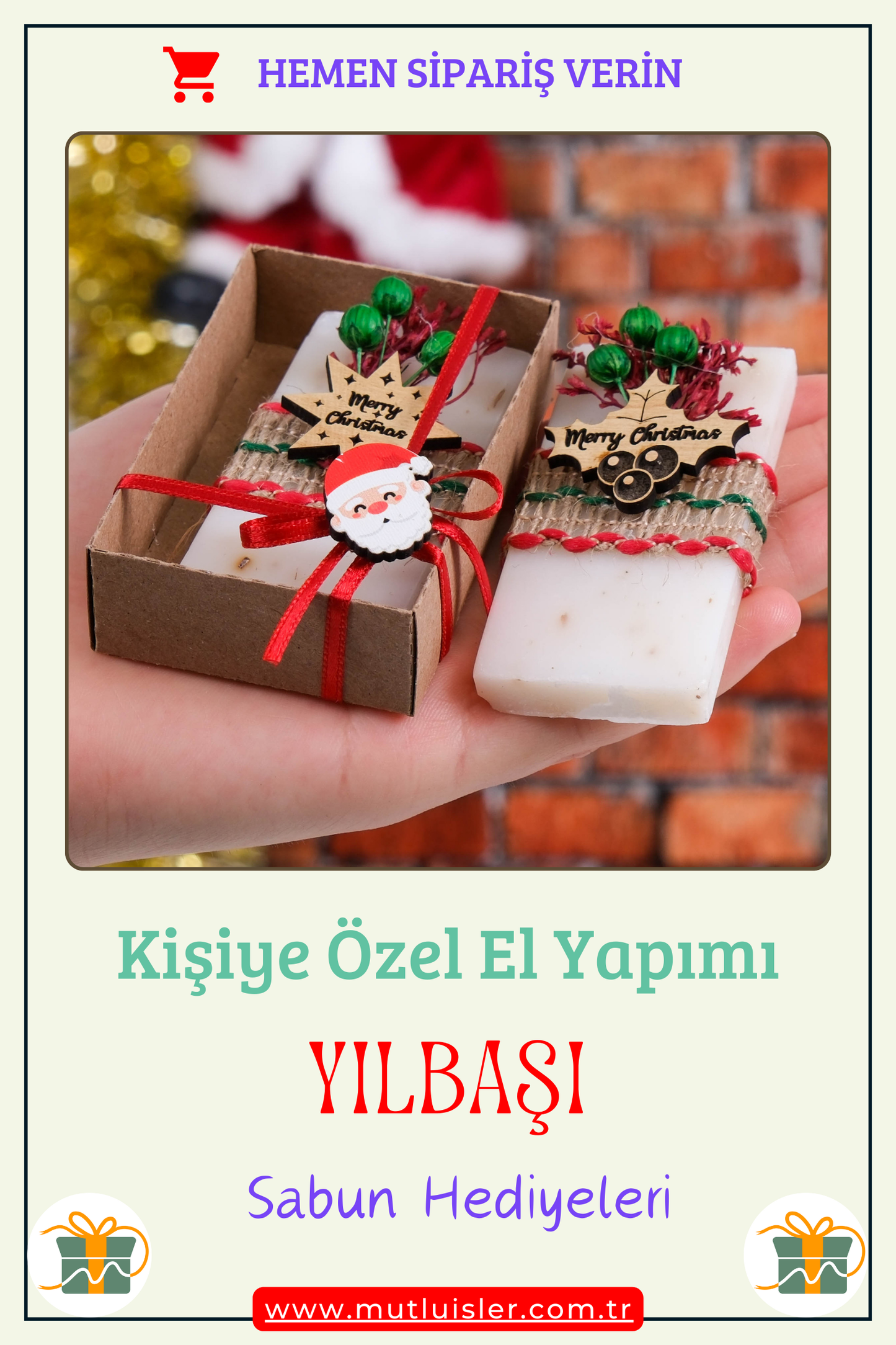 Kişiye Özel Kokulu Sabun Yılbaşı Hediyesi, Yeni Yıl Hediyesi, Farklı Yılbaşı Hediyeleri