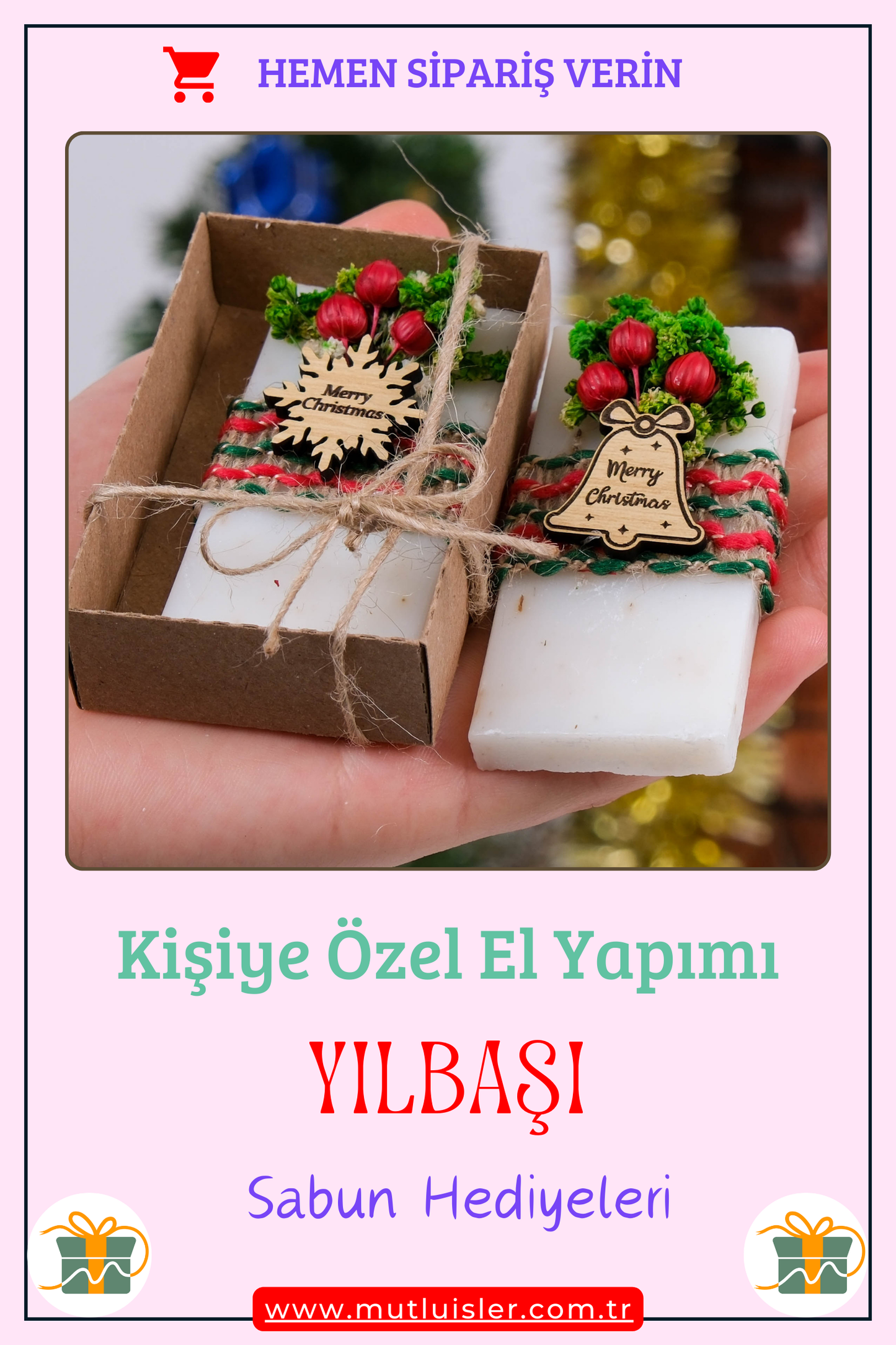 Kişiye Özel Kokulu Sabun Yılbaşı Hediyesi, Yeni Yıl Hediyesi, Farklı Yılbaşı Hediyeleri