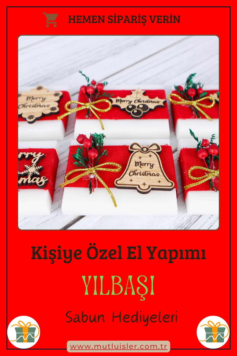 Kişiye Özel Hediyelik Kokulu Sabun Yılbaşı Hediyeleri, Yeni Yıl Hediyesi, Farklı Yılbaşı Hediyeleri