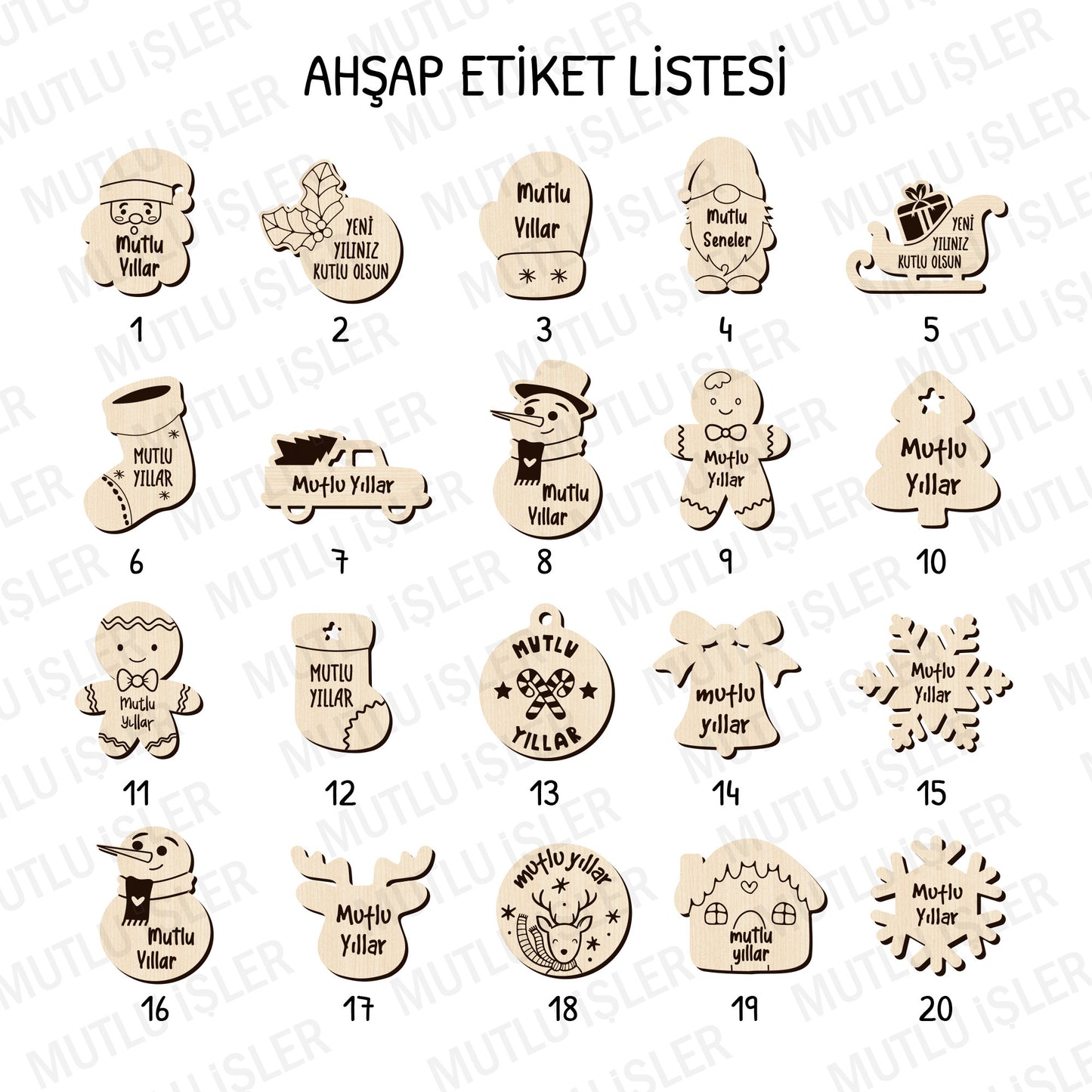 Kişiye Özel Yılbaşı Ahşap Mumluk | Unutulmaz Hediyeler
