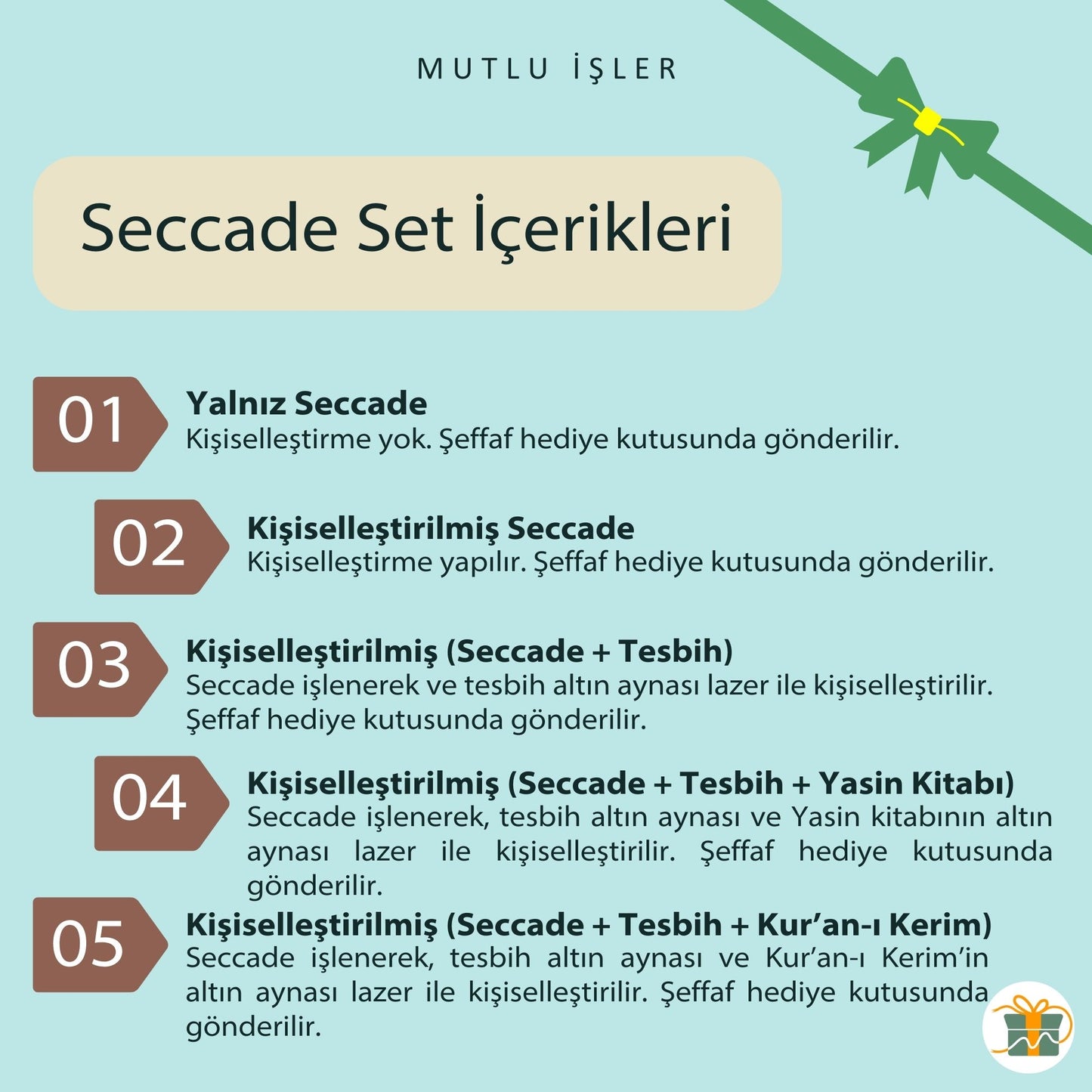 İsme Özel Çocuk İçin Seccade Kuran Tesbih Hediye Seti, Hediyelik İsimli Seccade Seti