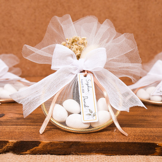 Kişiye Özel Nikah Şekeri, Badem Şekeri Düğün Hediyesi, Kına Hediyeleri, Nikah Hediyeleri