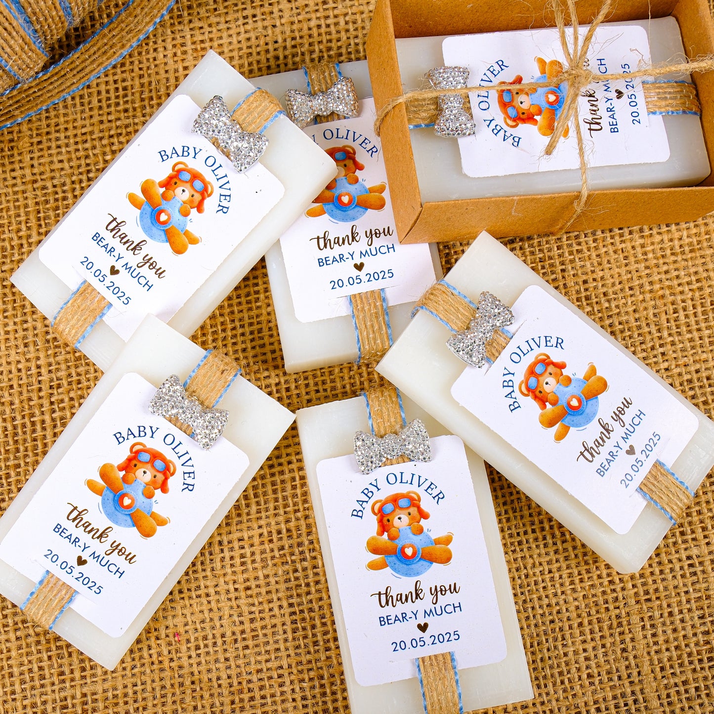 Kişiye Özel Hediyelik Kokulu Sabun Baby Shower Hediyeleri, Bebek Mevlidi
