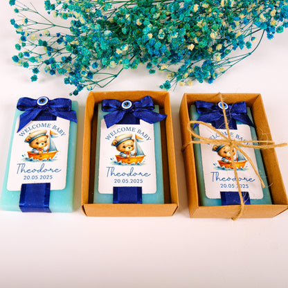 Kişiye Özel Hediyelik Kokulu Sabun Baby Shower Hediyeleri, Bebek Mevlidi, Sünnet