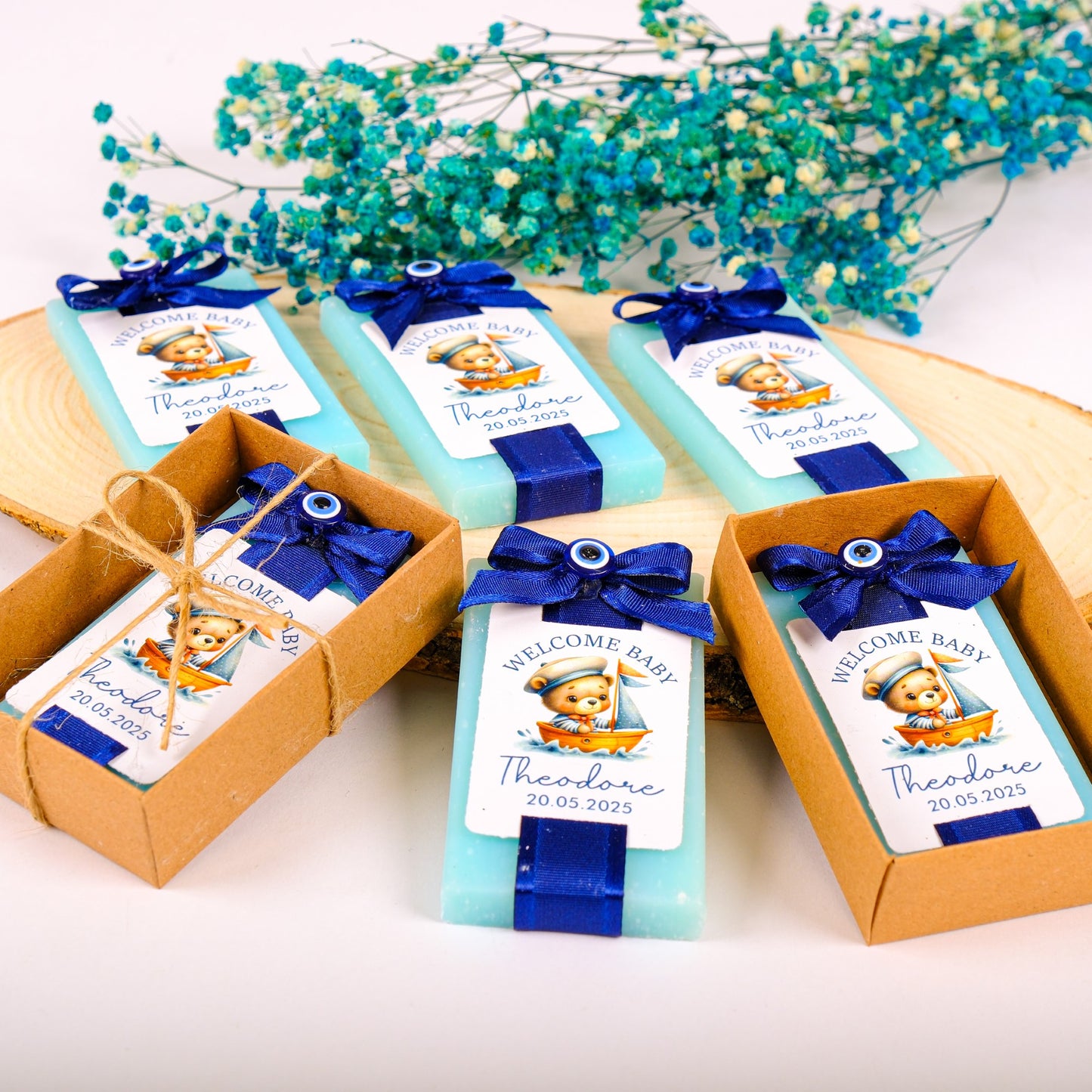 Kişiye Özel Hediyelik Kokulu Sabun Baby Shower Hediyeleri, Bebek Mevlidi, Sünnet