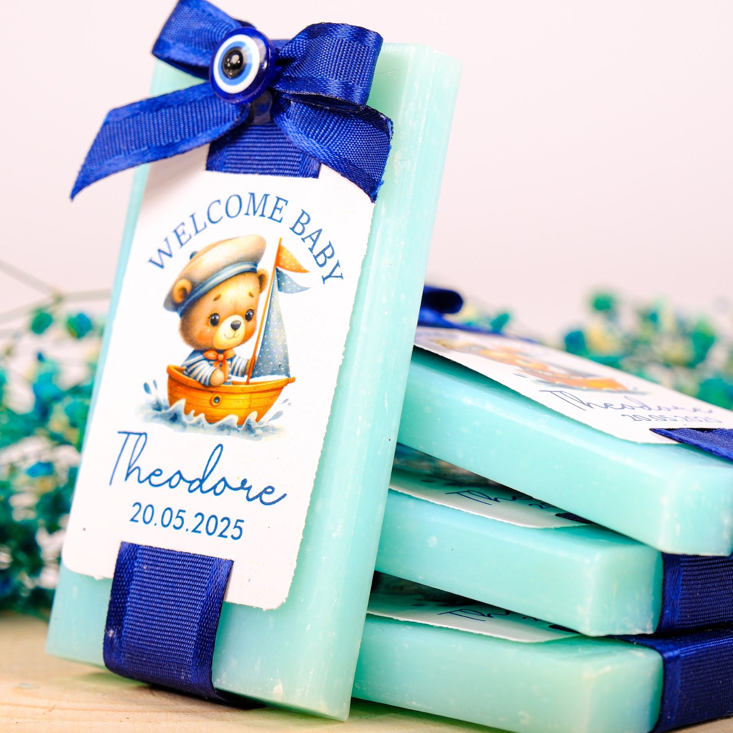 Kişiye Özel Hediyelik Kokulu Sabun Baby Shower Hediyeleri, Bebek Mevlidi, Sünnet