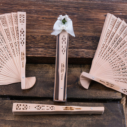 Kişiye Özel Ahşap Yelpaze Hediyeliği, Düğün, Nişan, Nikah, Kına