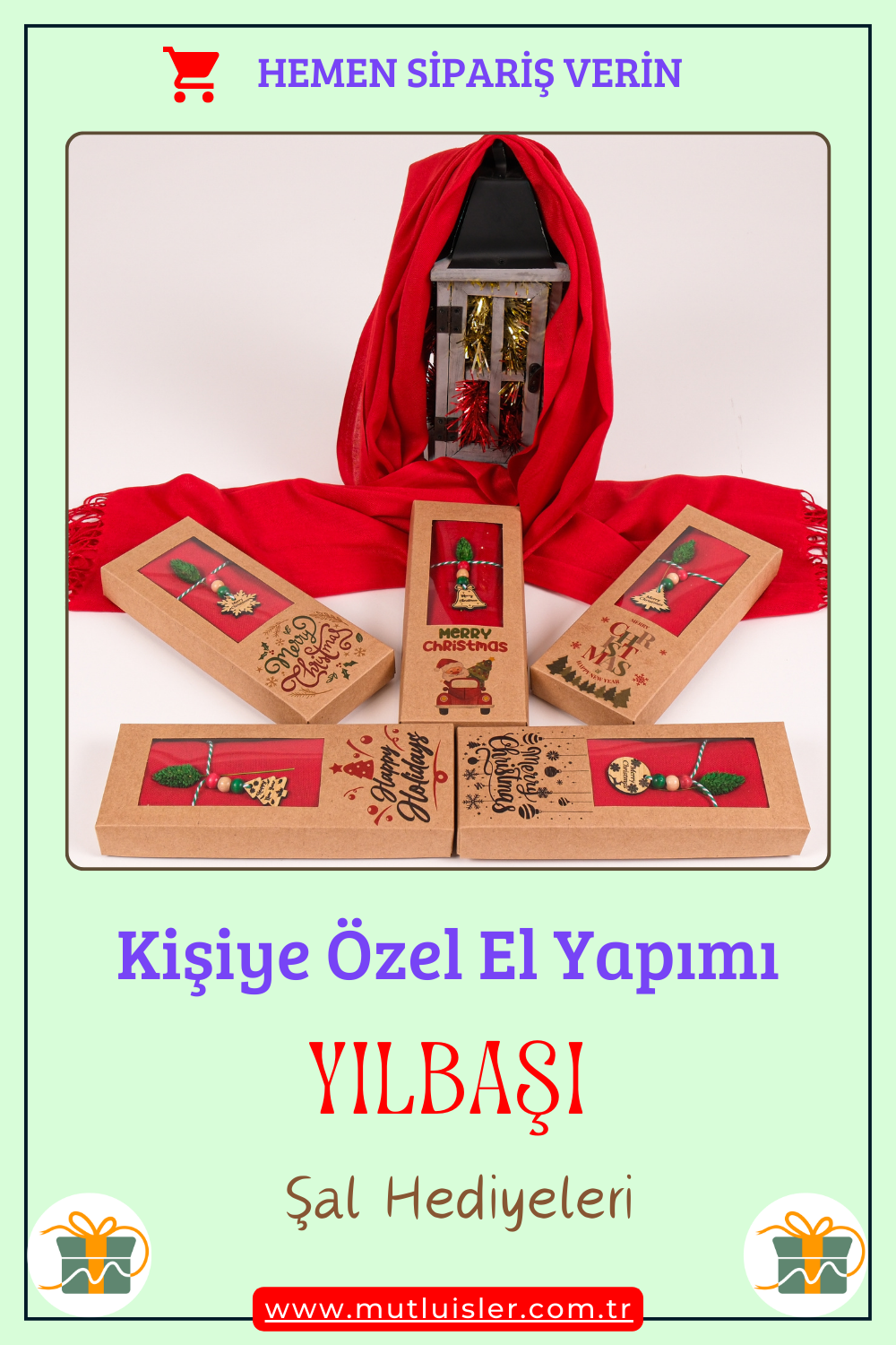 Yılbaşı Temalı Şal, Kişiye Özel Yılbaşı Hediyesi Fikirleri, Yılbaşı Şalı, Yeni Yıl Hediyesi