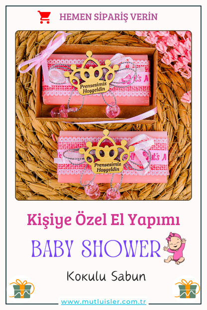 Kişiye Özel Baby Shower Kokulu Sabun, Cinsiyet Partisi, Doğum Günü Kutlaması