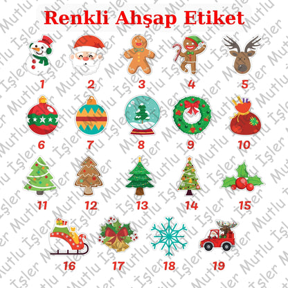 Kişiselleştirilmiş Yılbaşı Ağacı Süsleri, Çam Ağacı Süslemeleri, Noel Süsleri