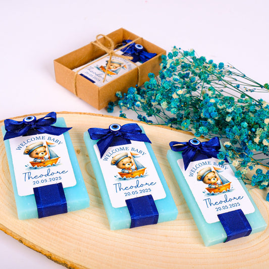 Kişiye Özel Hediyelik Kokulu Sabun Baby Shower Hediyeleri, Bebek Mevlidi, Sünnet